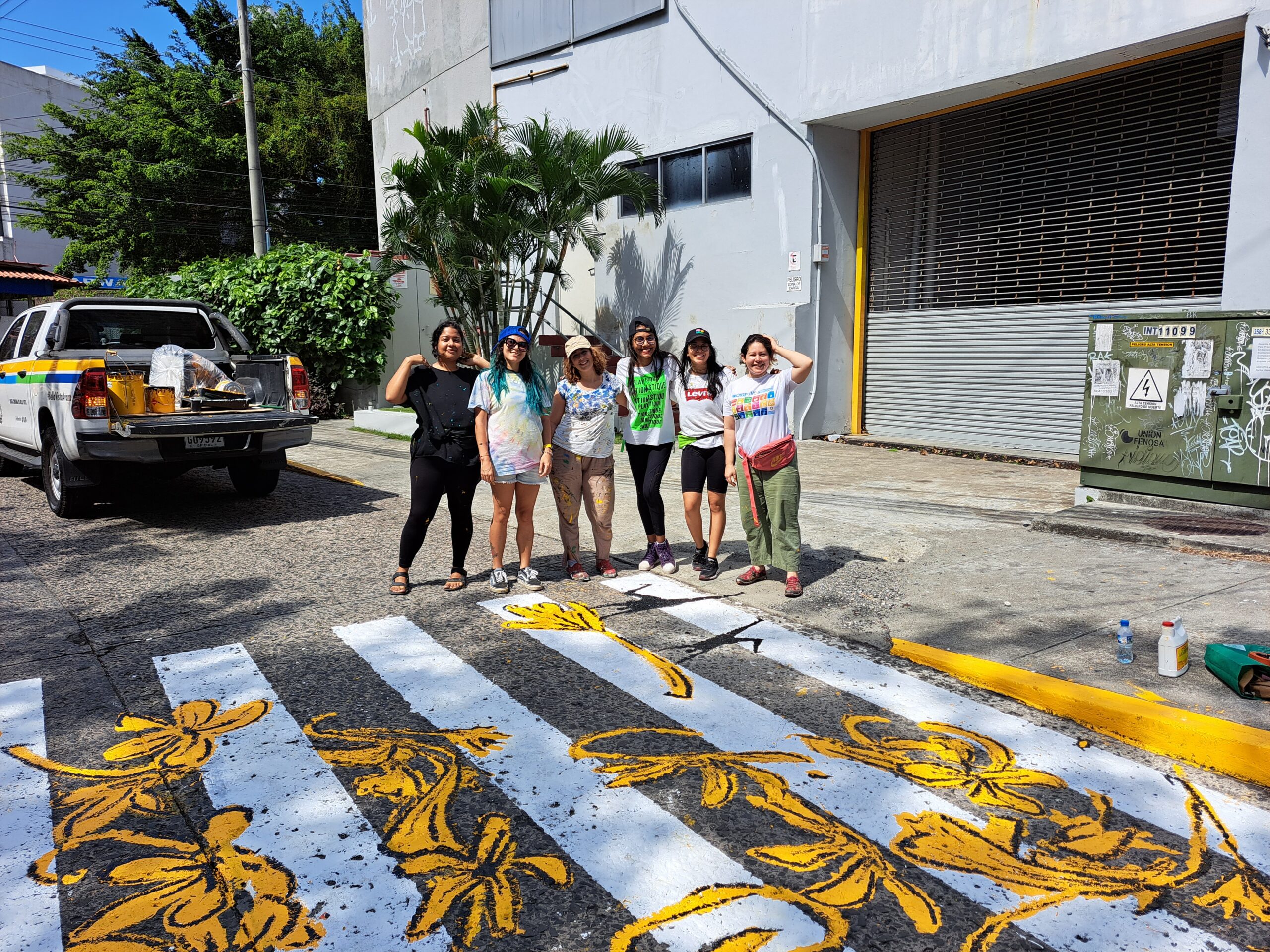 Nuevo Paso Peatonal alusivo al Guayacán Ubicado en Calle José Isaac Fábrega, El Cangrejo